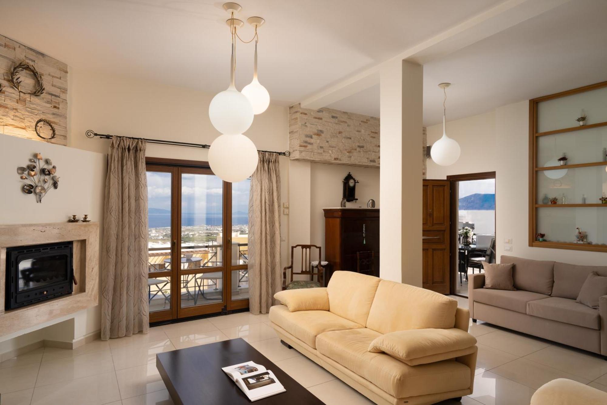 Central Seaview Heven Apartment In Firá Buitenkant foto
