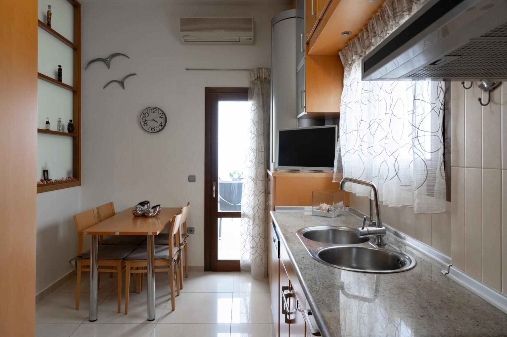 Central Seaview Heven Apartment In Firá Buitenkant foto